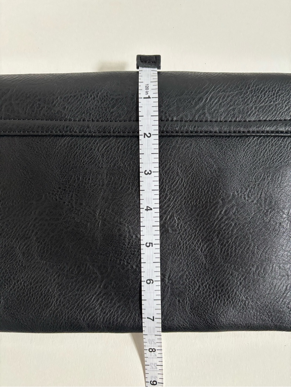 Torrid leopard face studded clutch black faux leather - Picture 5 of 9